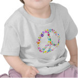 Peace sign of Flowers Shirt
