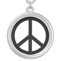 Peace Sign Pendant necklaces