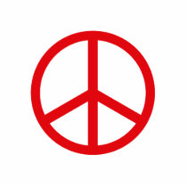 Peace Sign photo sculptures
