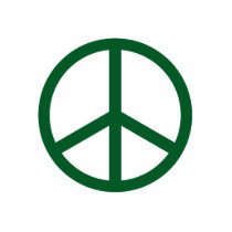 Peace Sign photo sculptures