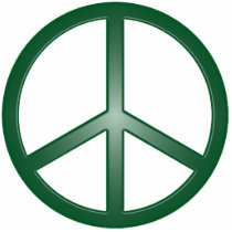 Peace Sign photo sculptures