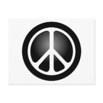 Peace Sign Post Card