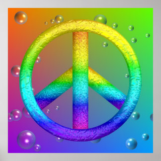 Peace Sign Posters | Zazzle
