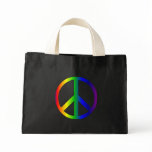 Peace Sign Rainbow Bag bags