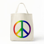 Peace Sign Rainbow Bag bags