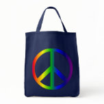 Peace Sign Rainbow Bag bags