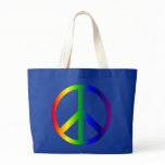 Peace Sign Rainbow Bag bags