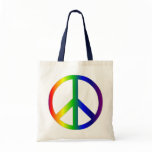 Peace Sign Rainbow Bag bags