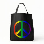 Peace Sign Rainbow Bag bags
