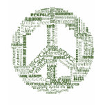 peace sign recycle words green peace sign recycle words green