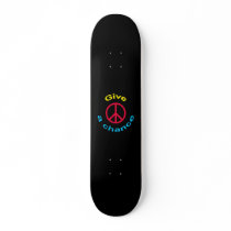 Peace Sign Skate Board Deck