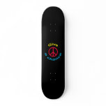 Peace Sign Skate Board Deck