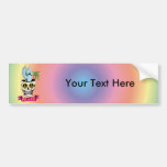 Peace Sign Skull / Dove ~ 60s Hippie Love Bumper Stickers