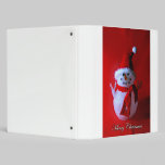 Peace Sign Snowman binder