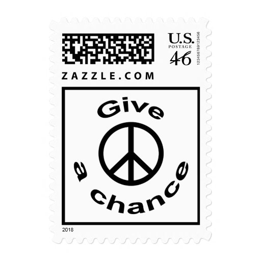 Peace Sign Stamp
