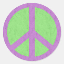 PEACE SIGN STICKER