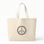 Peace Sign Tote Bag
