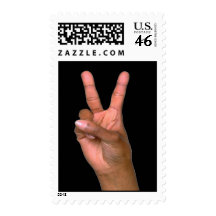 PEACE SIGN USPS First-Class Stamp