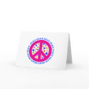 peace sign with flowers cards by margaret40 peace sign with flowers cards