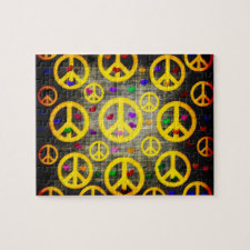 Peace Signs and Hearts puzzle