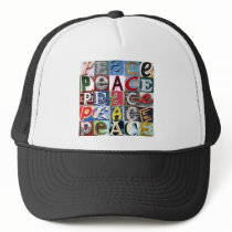 "PEACE Signs" Shirt Mesh Hats