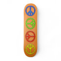 PEACE SIGNS SKATEBOARD
