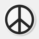 peace simbol magnet