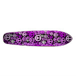 peace skateboard