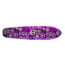peace skateboard