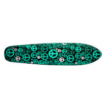 peace skate deck