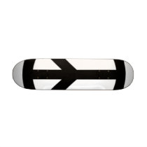 Peace Custom Skate Board