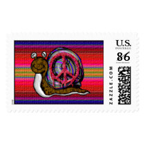 peace snail postage by wolffreeborn peace snail postage