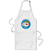 Peace Spanish apron