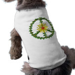 Peace Star Christmas Doggie T-shirt