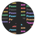 Peace stickers by pollop Peace stickers
