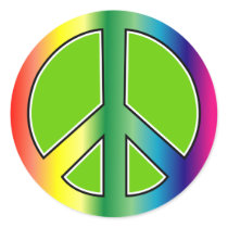 Peace Sticker by screwballgraphics Peace Sticker
