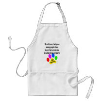 Peace STOP ANIMAL CRUELTY Apron