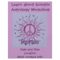 Peace Sun Personalized Flyer