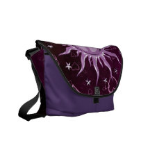 Peace Sun Gemini Courier Bag