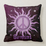 Peace Sun Gemini Pillows