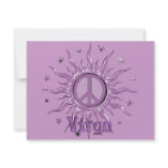 Peace Sun Custom Invites