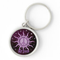 Peace Sun Keychains