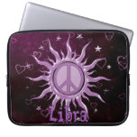 Peace Sun Laptop Sleeve