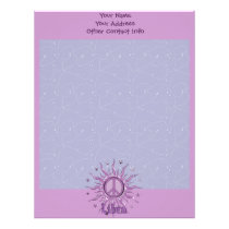 Peace Sun Libra letterhead