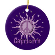 Peace Sun ornament