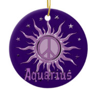 Peace Sun ornament