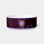 Peace Sun Cat Food Bowls