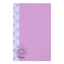 Peace Sun Pisces stationery