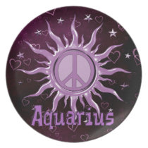 Peace Sun Plates