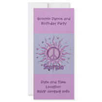 Peace Sun Full Color Rack Card